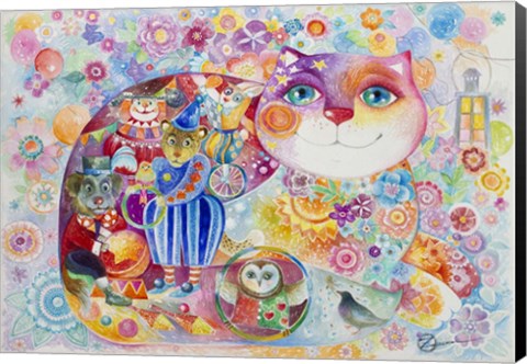 Framed Magic Circus Print