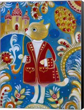 Framed Folk Art Print