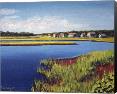 Framed Cape Inlet Print