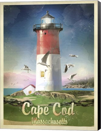 Framed Cape Cod Print