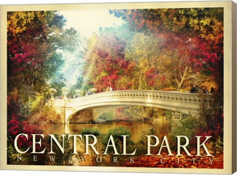 Framed Central Park 2 Print