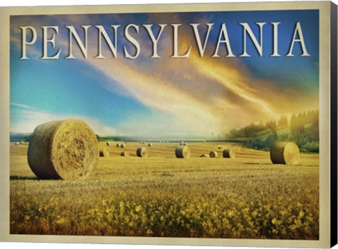 Framed Pennsylvania Sunrise Print