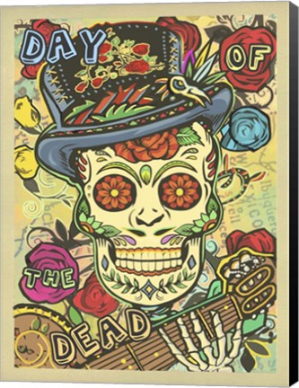 Framed Day of the Dead Print
