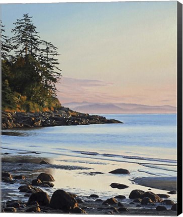 Framed Arbutus Cove Morning Print