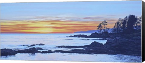Framed Botany Bay Sunset Print