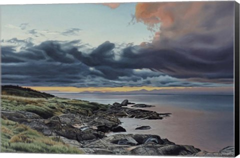 Framed Harling Point Dawn Print