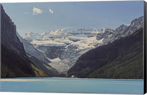 Framed Lake Louise Summer Print