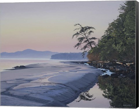 Framed Morning Sandbar Print