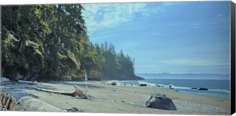 Framed Mystic Beach Spring Print