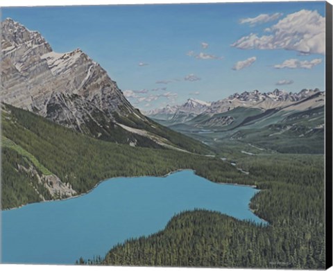 Framed Peyto Lake Print