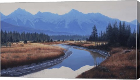 Framed Rocky Mountain Dawn Print