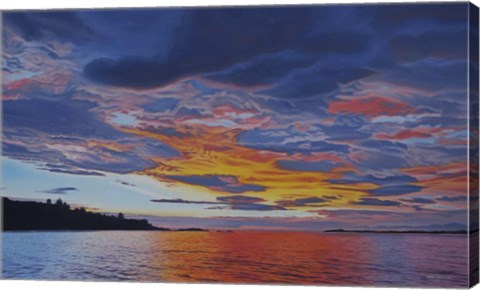 Framed Shoal Bay Print