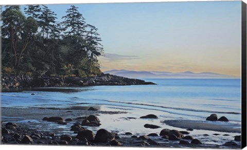 Framed Tranquil Cove 2 Print