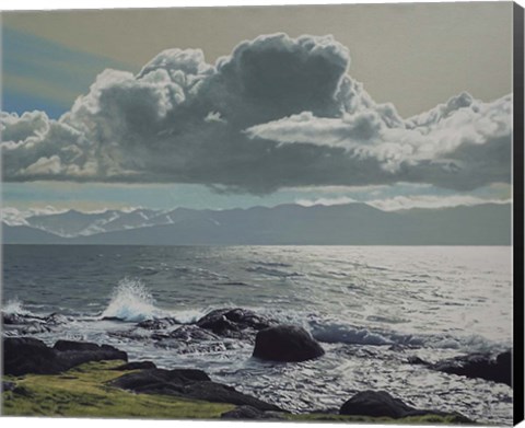 Framed Windy Afternoon Print