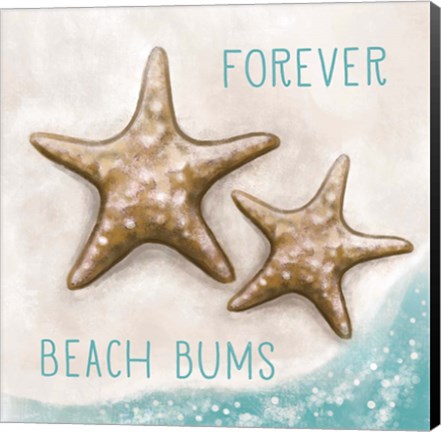 Framed Forever Beach Bums Print