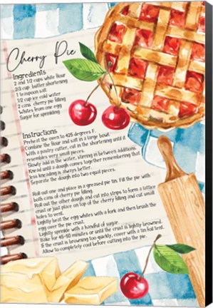 Framed Cherry Pie Print