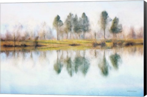 Framed Lake Reflections Print