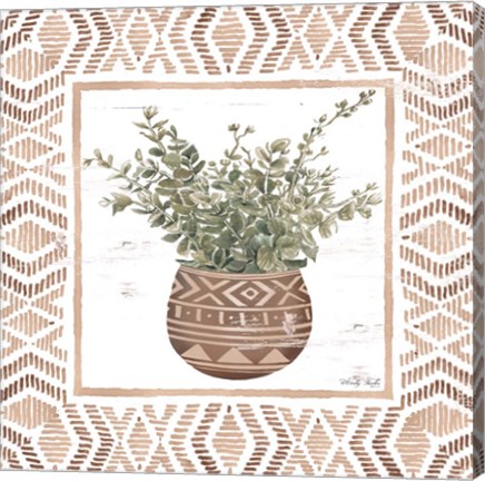 Framed Terracotta Pot I Print