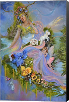 Framed Spring Goddess Print