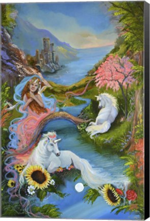 Framed Unicorn Magic Print