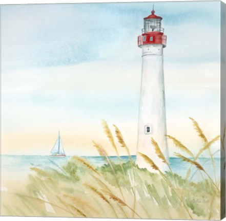 Framed East Coast Lighthouse II Print