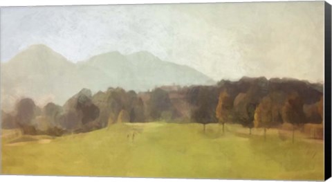 Framed Green Print