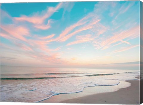 Framed Cotton Candy Sky Print