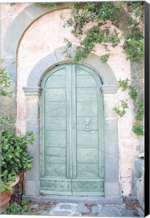 Framed Venice Doorway Light Print