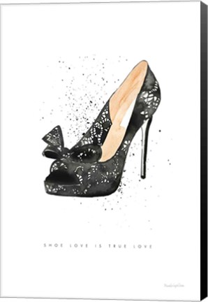 Framed Stiletto Style IV Print