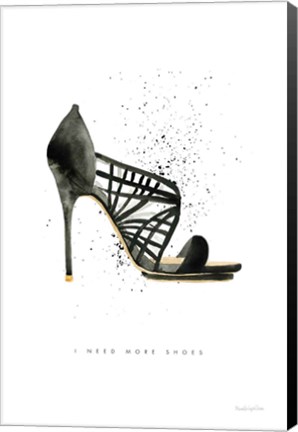 Framed Stiletto Style I Print