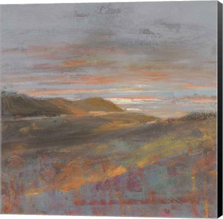 Framed Dawn on the Hills Print