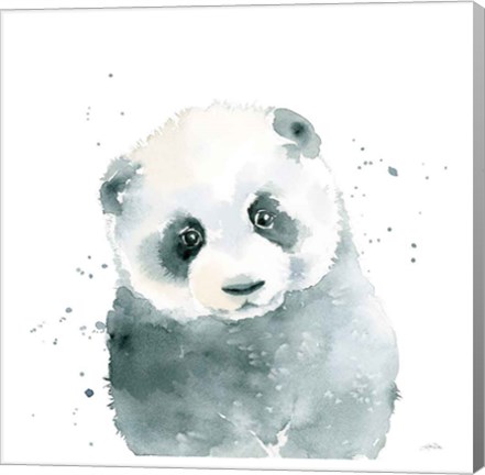 Framed Panda Cub Print