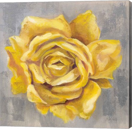 Framed Yellow Roses II Print