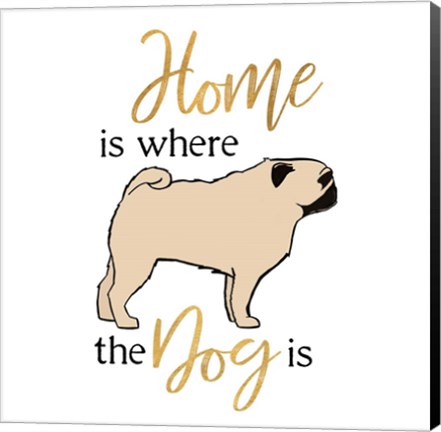 Framed Puppy Positive II Print
