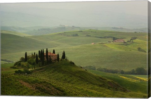 Framed Tuscan Villa Print