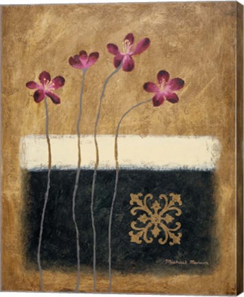 Framed Color Field Blossom II Print