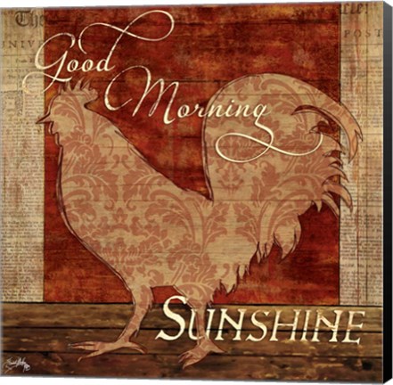 Framed Good Morning Sunshine Print