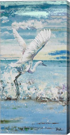 Framed Great Blue Egret I Print