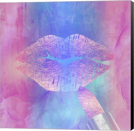 Framed Summer Kiss I Print