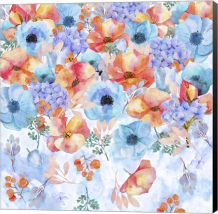 Framed Summer Rush Print