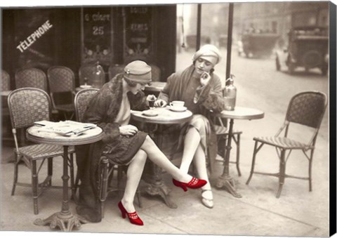 Framed New Shoes Paris 1925 Print