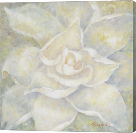 Framed E-Motion Gardenia Print