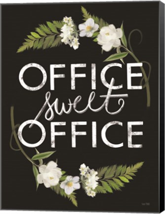 Framed Office Sweet Office Print