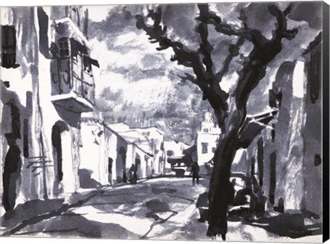 Framed Somewhere in France Print