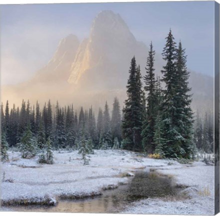 Framed Bell Mountain North Cascades II Print