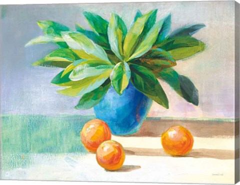 Framed Citrus Still Life Print