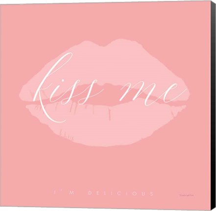 Framed Kiss Me Print