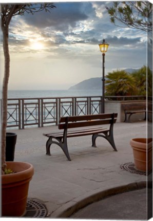 Framed Monterosso Sunrise #2 Print