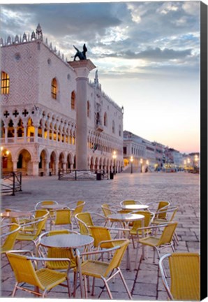 Framed Piazza San Marco At Sunrise #5 Print