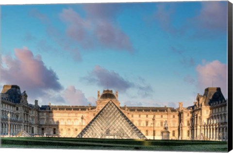 Framed Louvre Palace Museum I Print